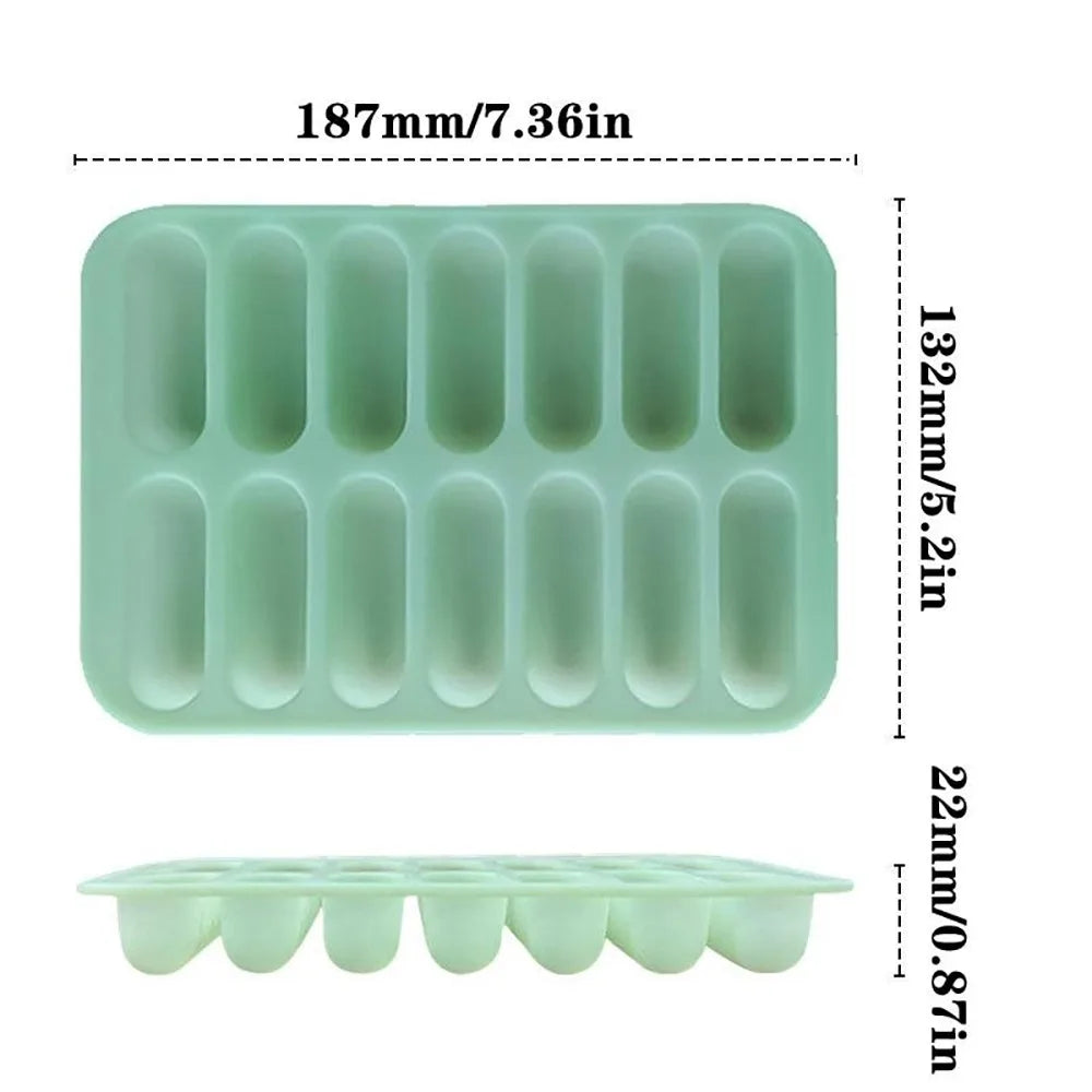 Sausage Maker Mould Silicone Mold Diy Non-Stick 14