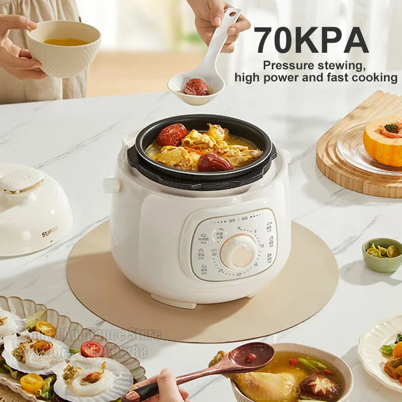 Supor Electric Pressure Cooker 8l Rice Cooker 70kpa
