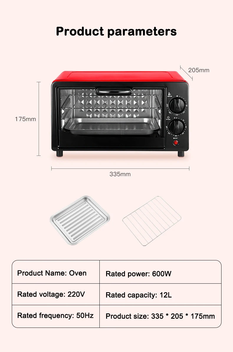 Dmwd 22l Electric Oven Roaster Timing Baking Oven
