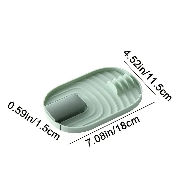 1pc Lid Holder Pot Lid Stand Organizer Adjustable