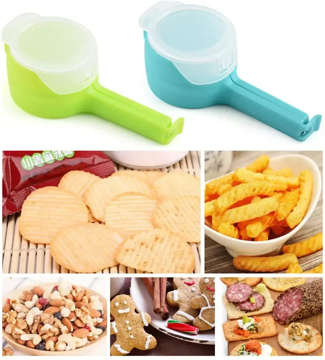 Snack Sealing Clip Fresh Keeping Sealer Clamp Plastic