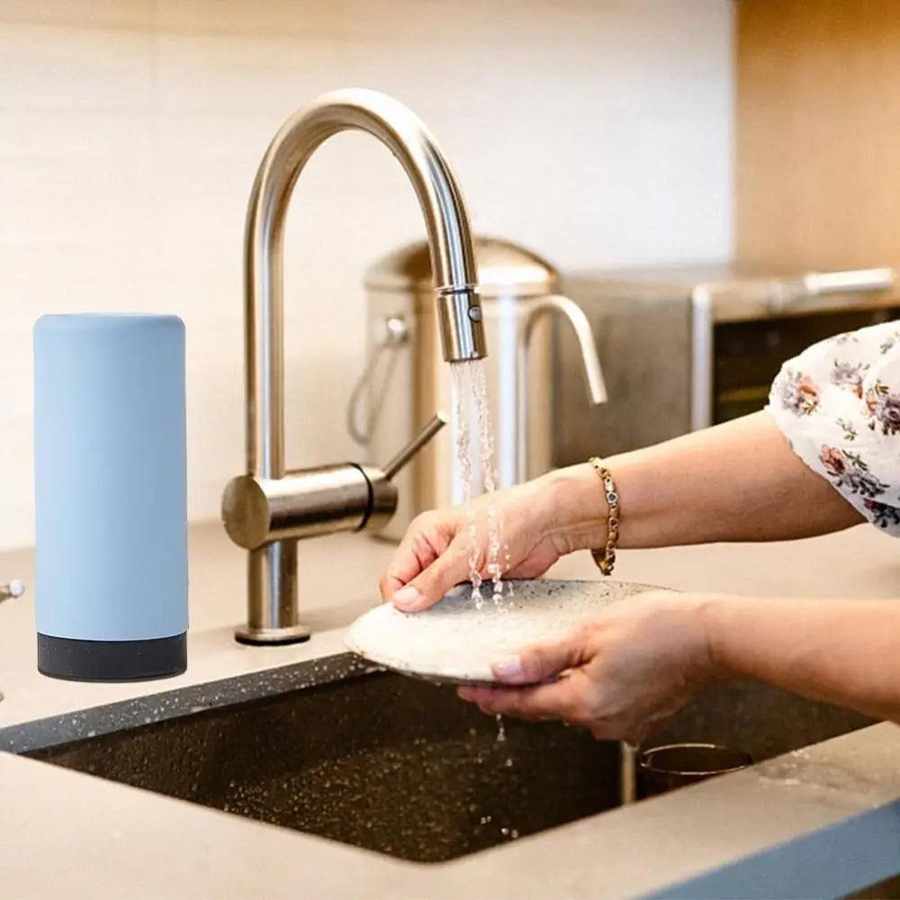 Shampoo Conditioner Dish Soap Dispenser Silicone Reusable Dish