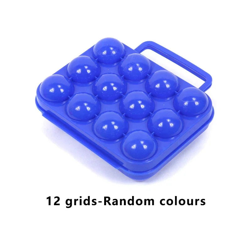 2/4/6/12 Grid Egg Storage Box Egg Holder Container