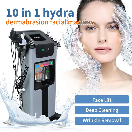 10 In Hydro Dermabrasion Machine Face Lifting Facial