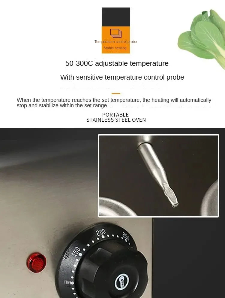 Electric Barbecue Grill Commercial Smoke-Free Indoor Stainless