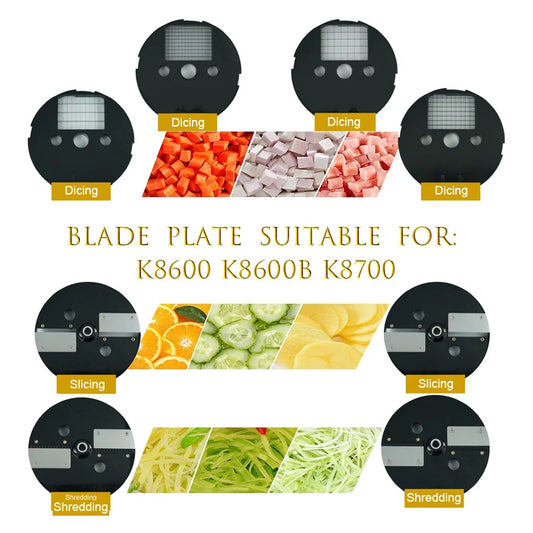 Vegetable Slicer Machine K8600b K8600 Full Size Slicing