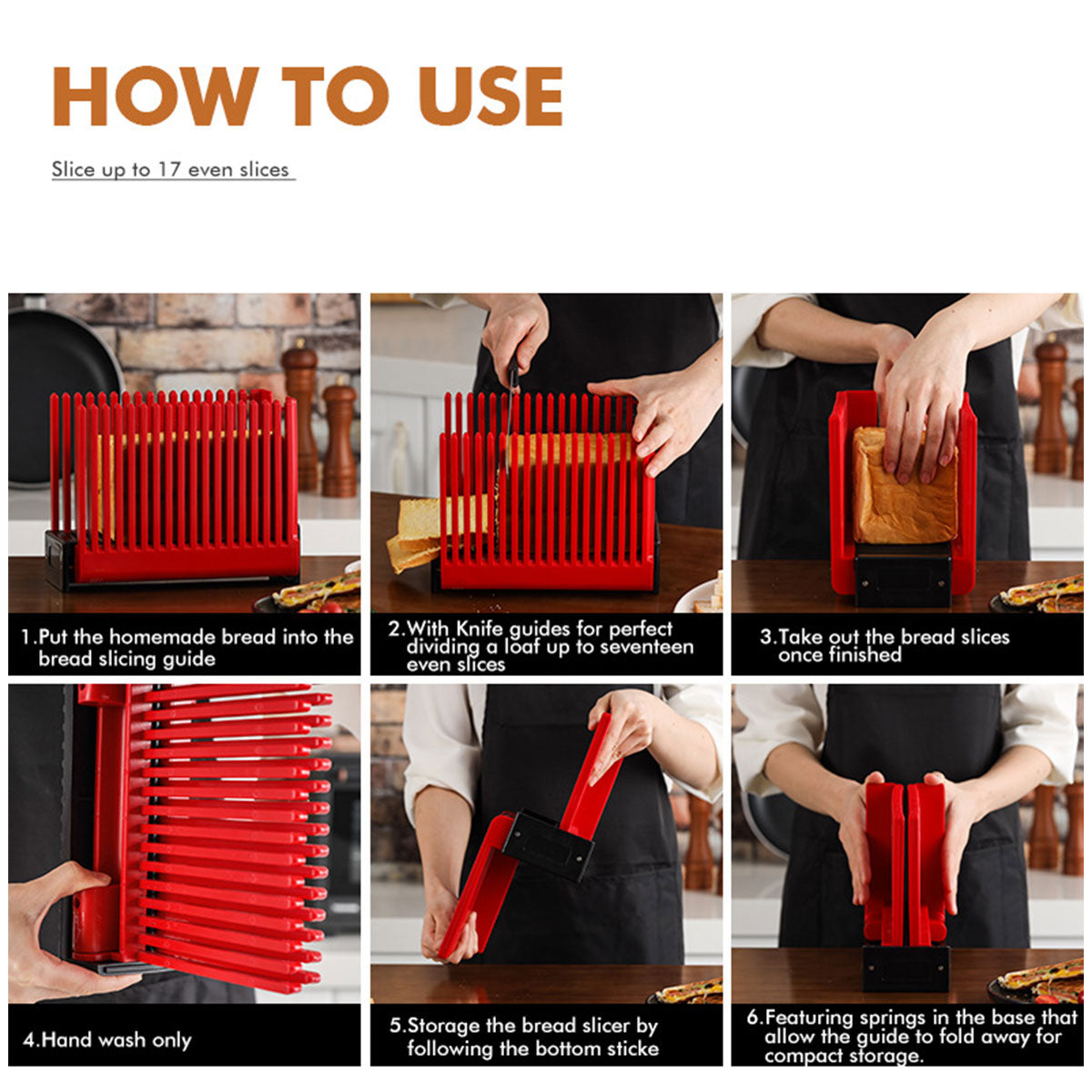 Rectangle Bread Slicer Cutter Mold Toast Loaf Cutting