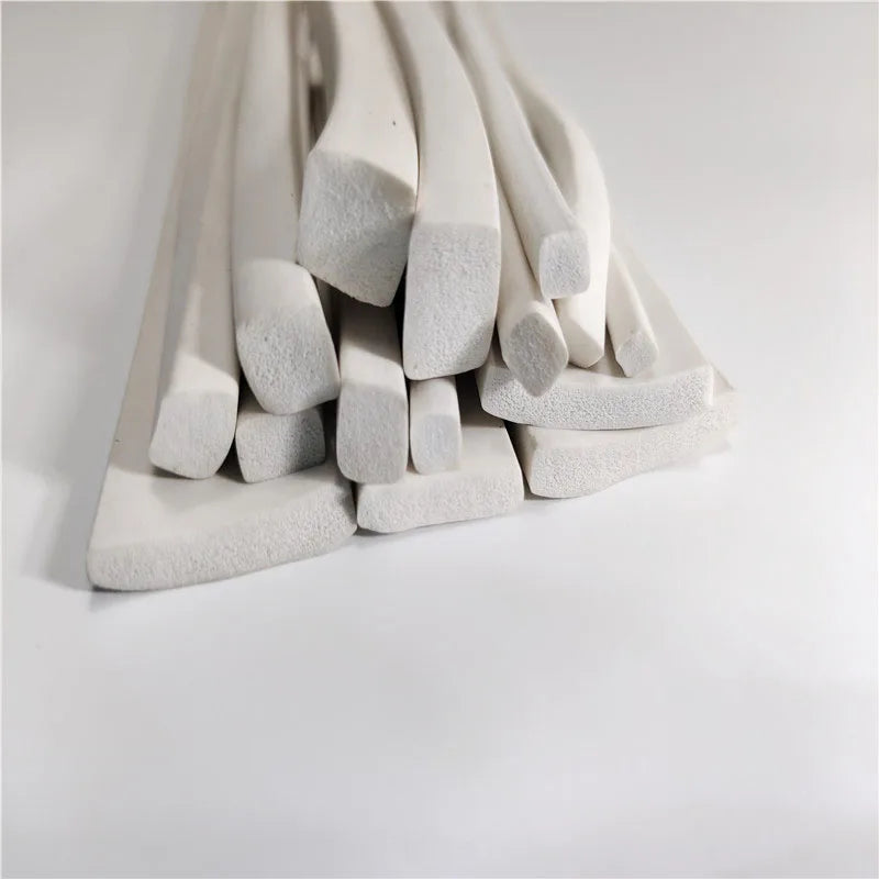 Length 1m To 10m Square White Silicone Foaming