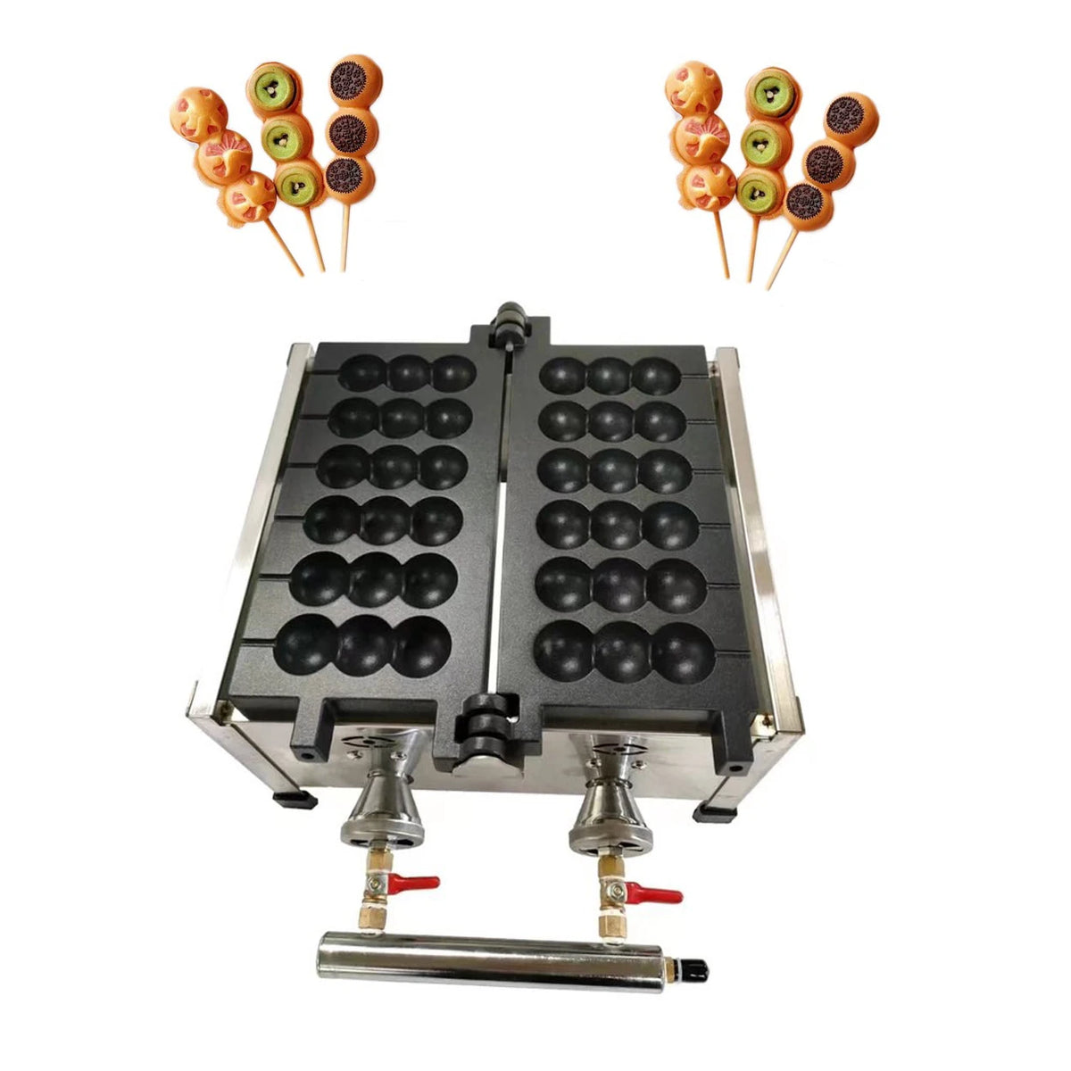 Gas Type Lolly Waffle Sticks Machine Sugar-Coated Haws