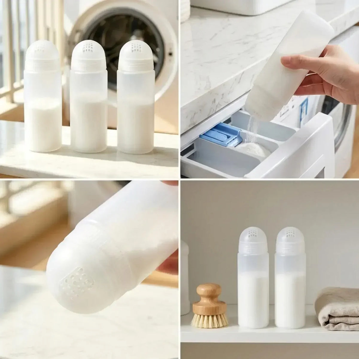 3/1pcs Washing Powder Dispenser Laundry Detergent Storage Box