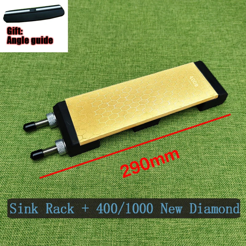 Video 1pcs 400 1000 Double Side Grit Diamond