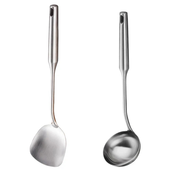 2-7pcs Stainless Steel Utensils All Metal Cooking -