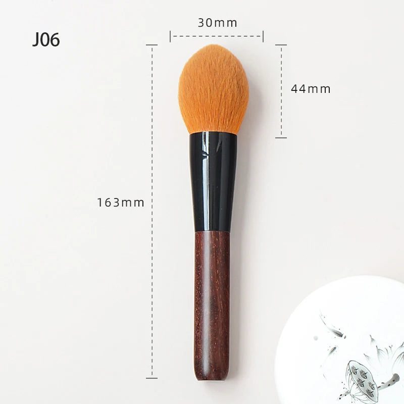 Soft Tiny Tips Goat Hair Handmade Makeup Brush