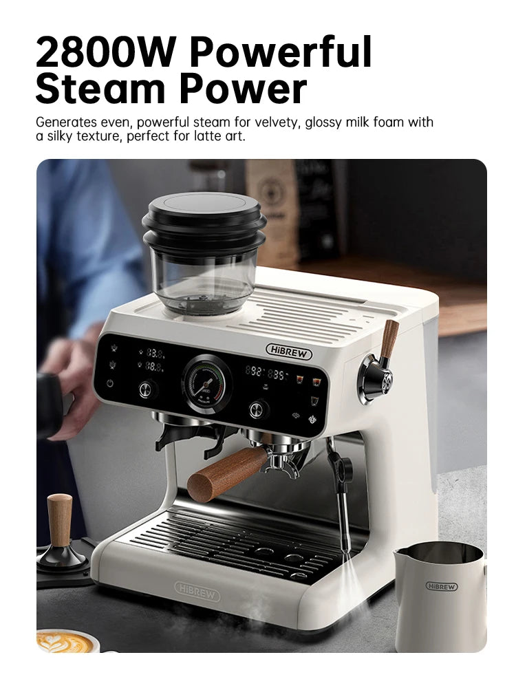 Hibrew Dual Ther Oblocks Barista Pro Espresso Machine