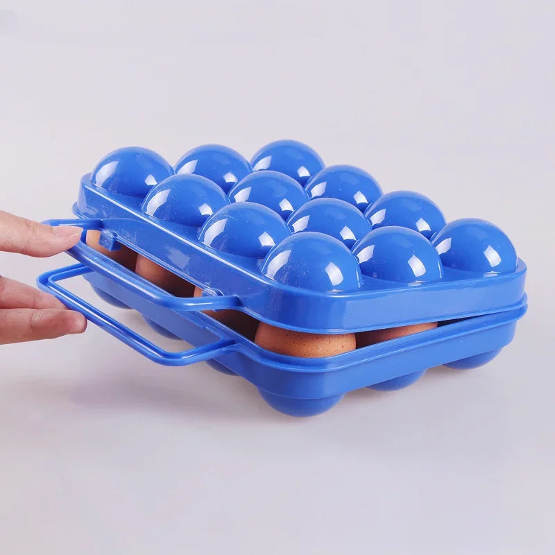 2/4/6/12 Grid Egg Storage Box Egg Holder Container