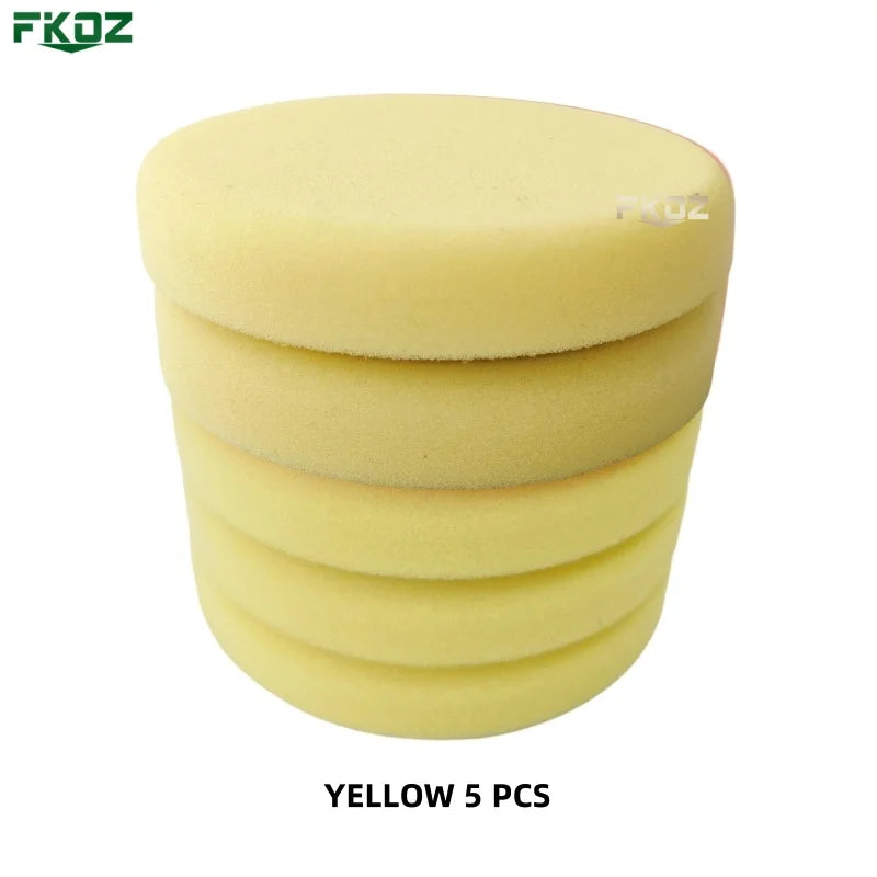6/7 Inch Car Sponge Buffing Polishing Pad Removes