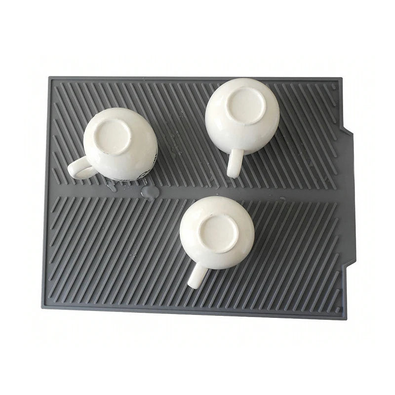 Silicone Draining Board Mat Dish Drying Mat Draining
