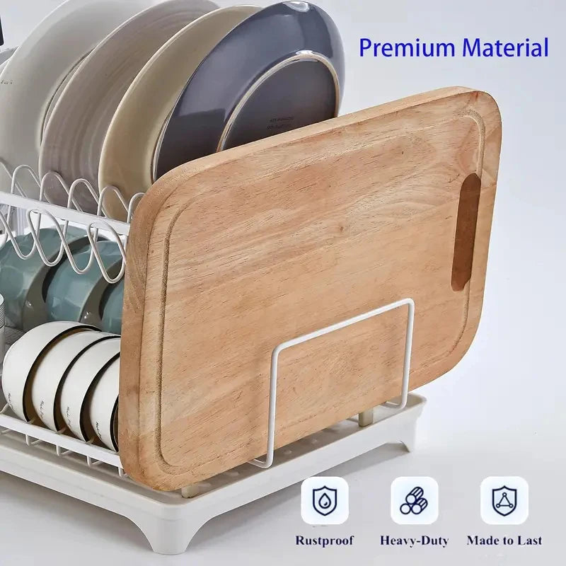Dish Drying Rack Tier Dish Racks Counter Large