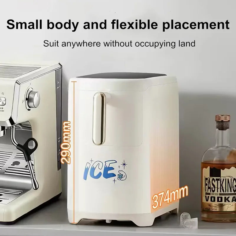 Mini Ice Maker Machine Dorm Student Automatic Ice