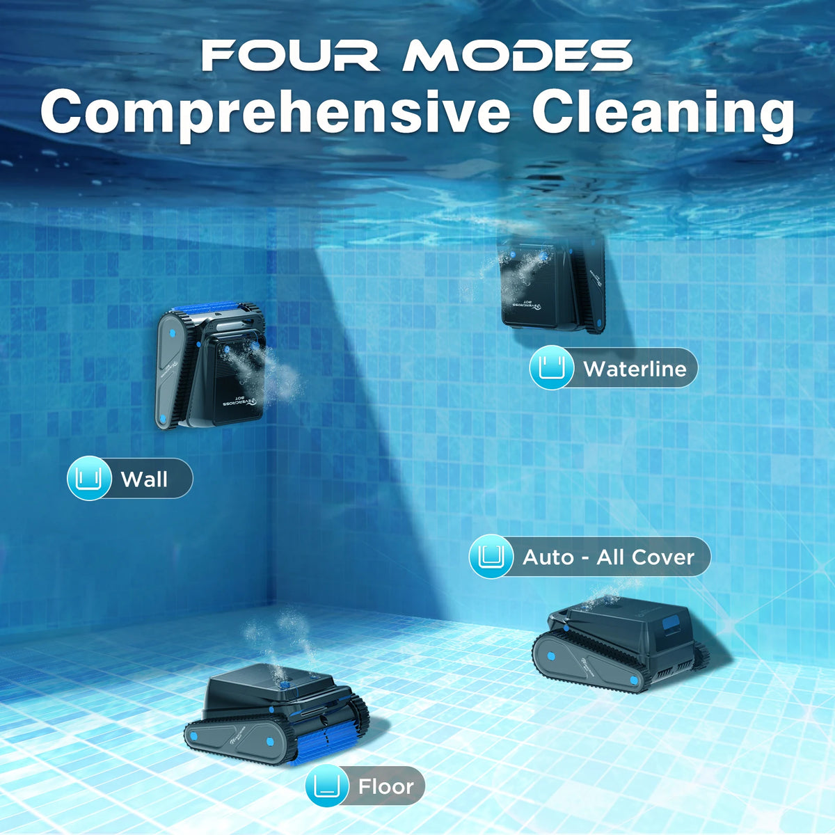 Evercross Bot U8 Robotic Pool Cleaner 120 Min