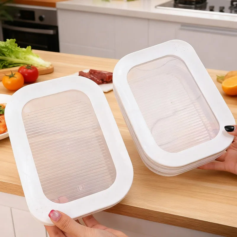 Meat Container Fridge Bacon Lunch Meat Container Refrigerator