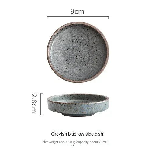 Ceramic Tableware Restaurant Clay Small Dish Rice Bowl