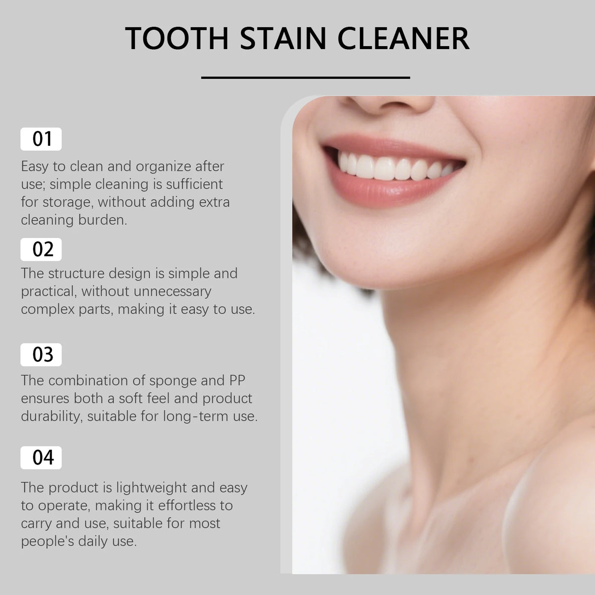 Dental Stain Remover Daily Teeth Cleaning To Reduce