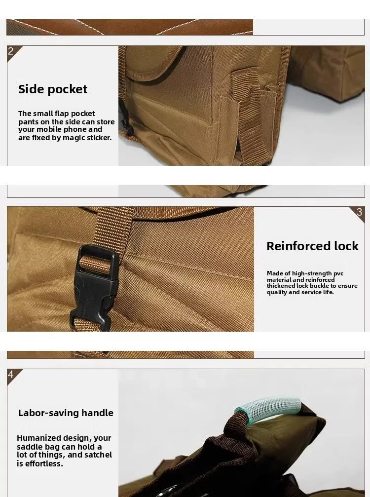 Baslong Saddle Bag Oxford Cloth Equestrian Equipment Bag