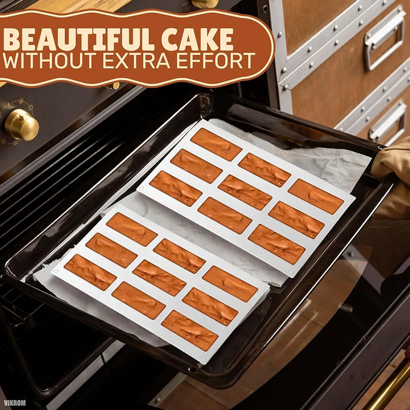 Cavity Log Cake Mold Baking 3d Roll Cylinder