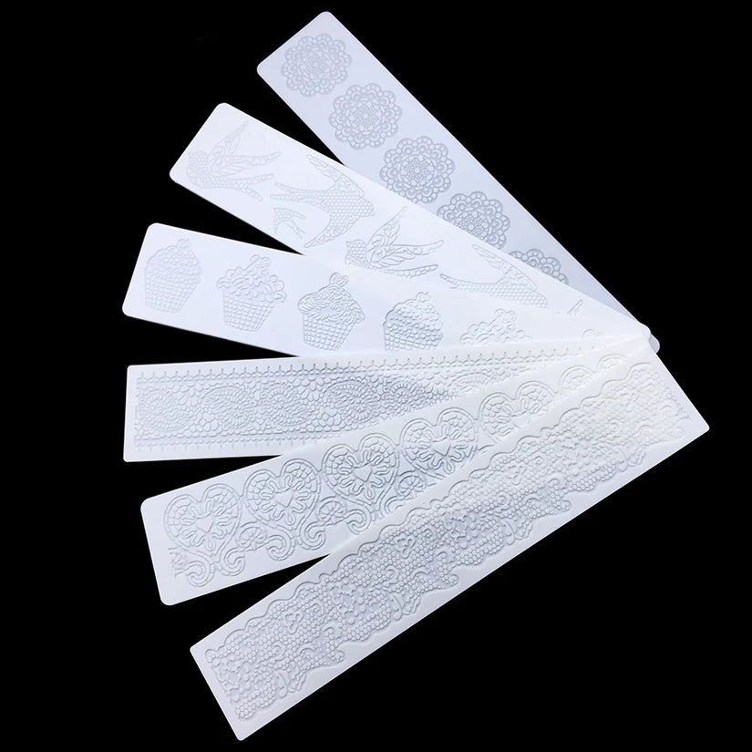 Silicone Lace Fondant Cake Decorating Baking Mat Embossing