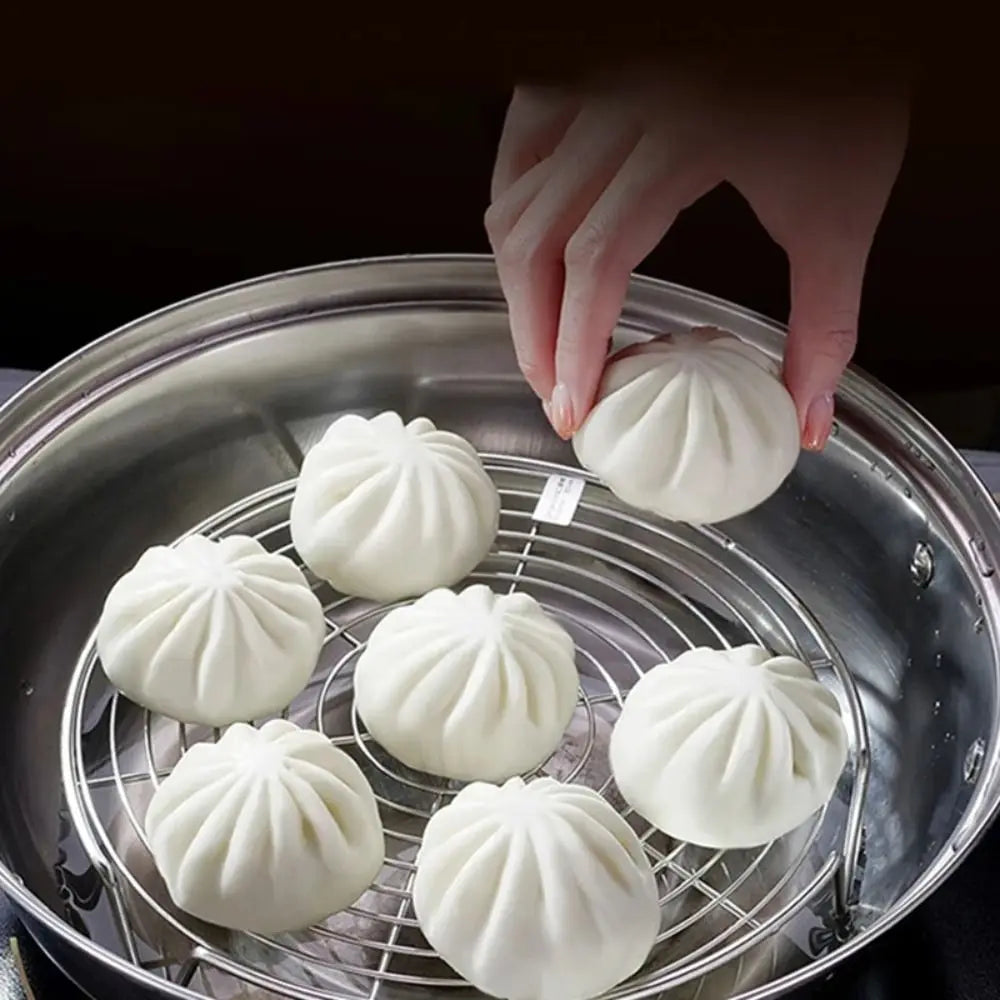 304 Stainless Steel Steamer Rack Pot Steaming Tray