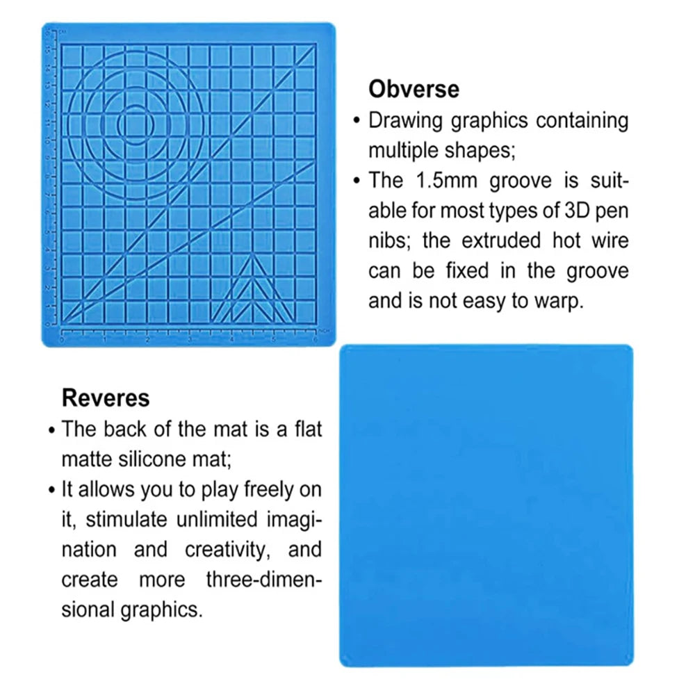 3d Printing Pen Silicone Mat Diy Finger Protectors