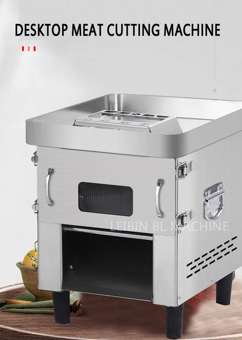 Electric Meat Cutter Stainless Steel Automatic Vegetable Cutter