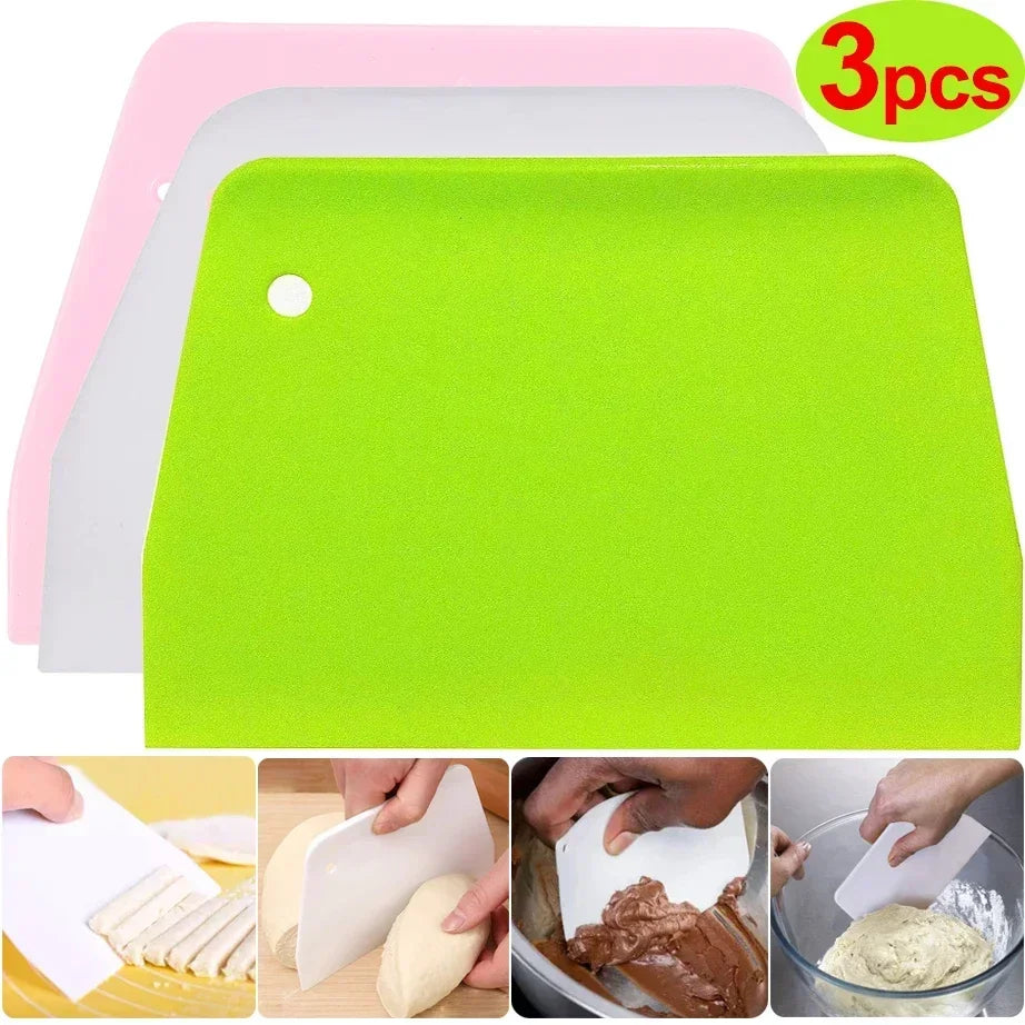 Multipurpose Dough Cutter Bowl Scraper Bread Dough Fondant