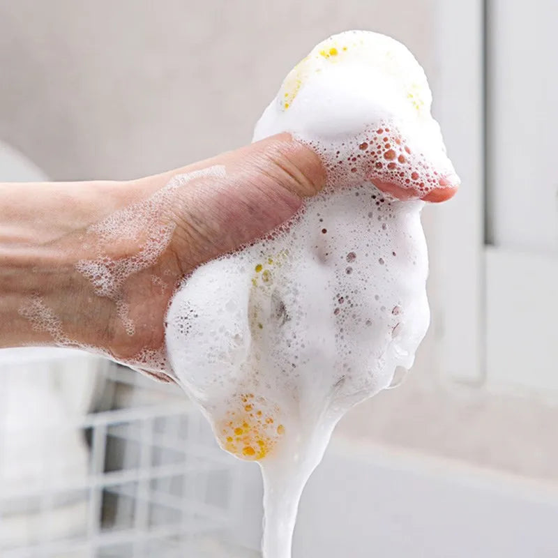 10/20/50pcs Double Side Dishwashing Sponge Dish Washing Brush