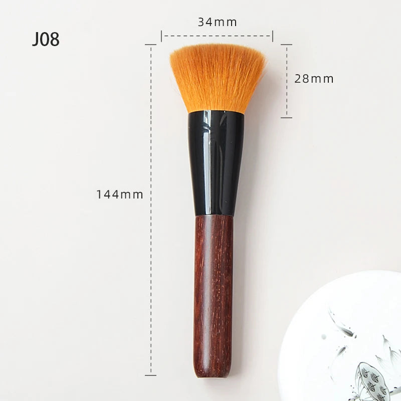 Soft Tiny Tips Goat Hair Handmade Makeup Brush