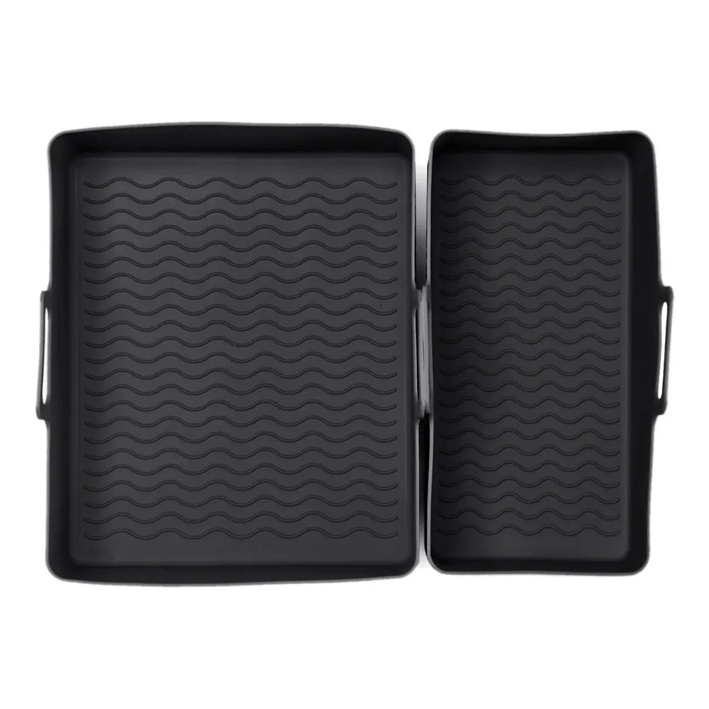 2pcs/Set Silicone Air Fryer Mat Airfryer Baking Pan