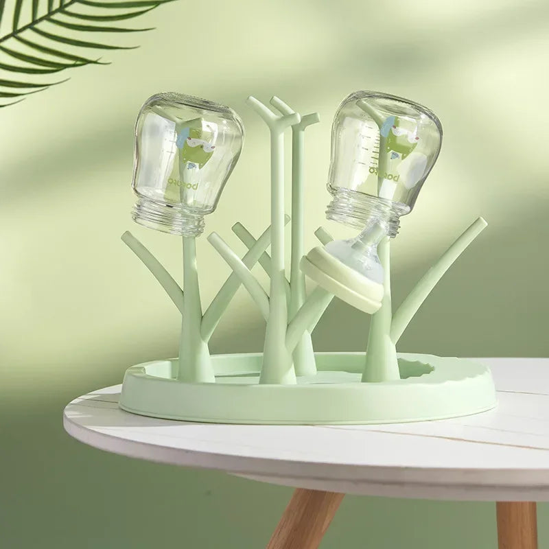 Baby Bottle Holder Cleaning Dryer Drainer Removable Baby