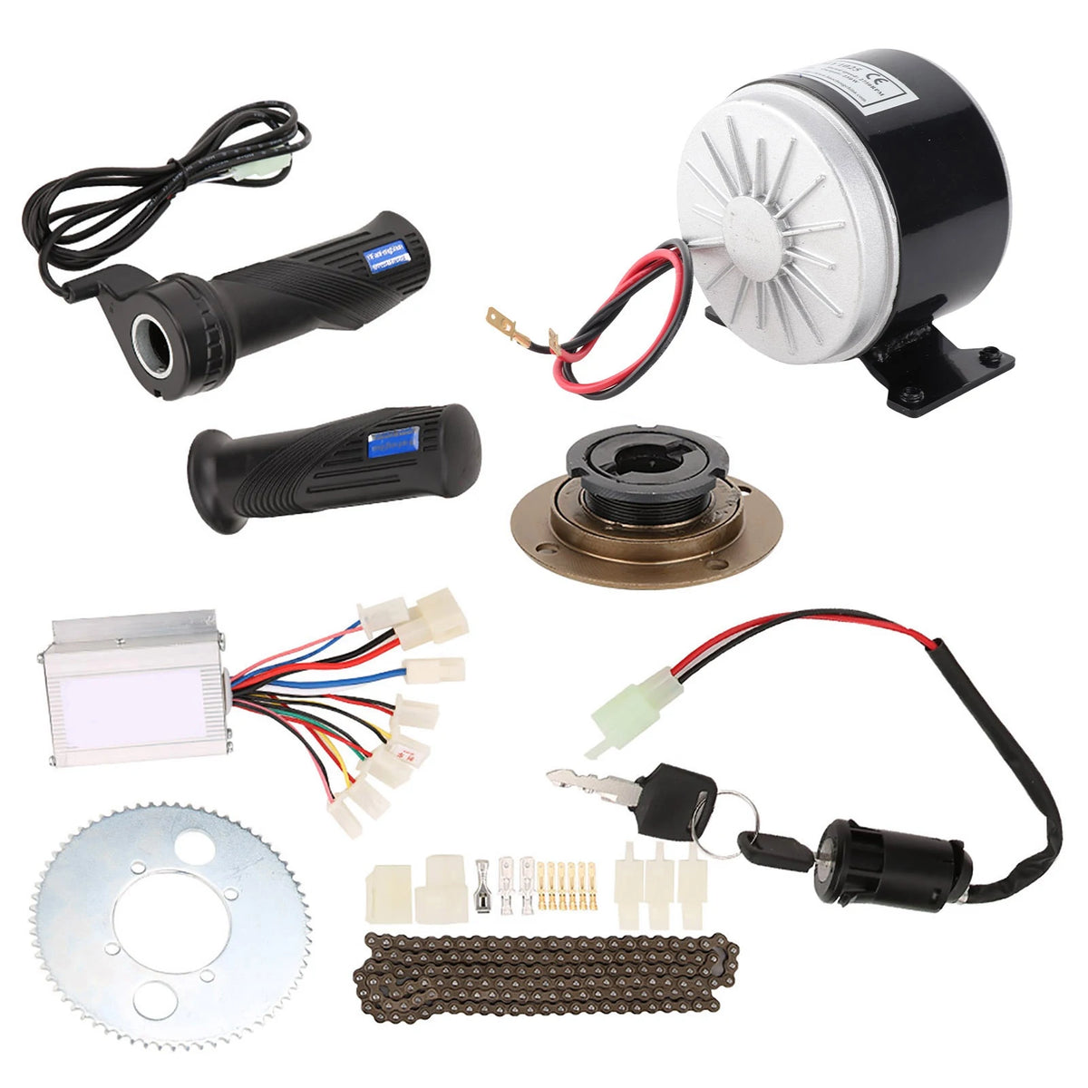 250w 24v Brush Motor Cycling Brush Motor /Set