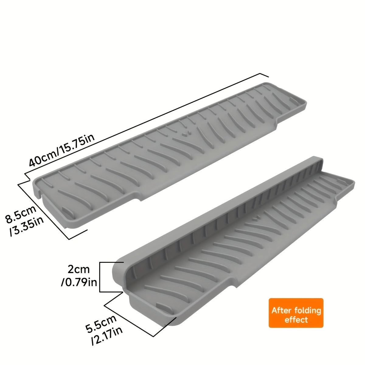 1pcs Faucet Silicone Mat Bathroom Anti-Slip Sink Drain