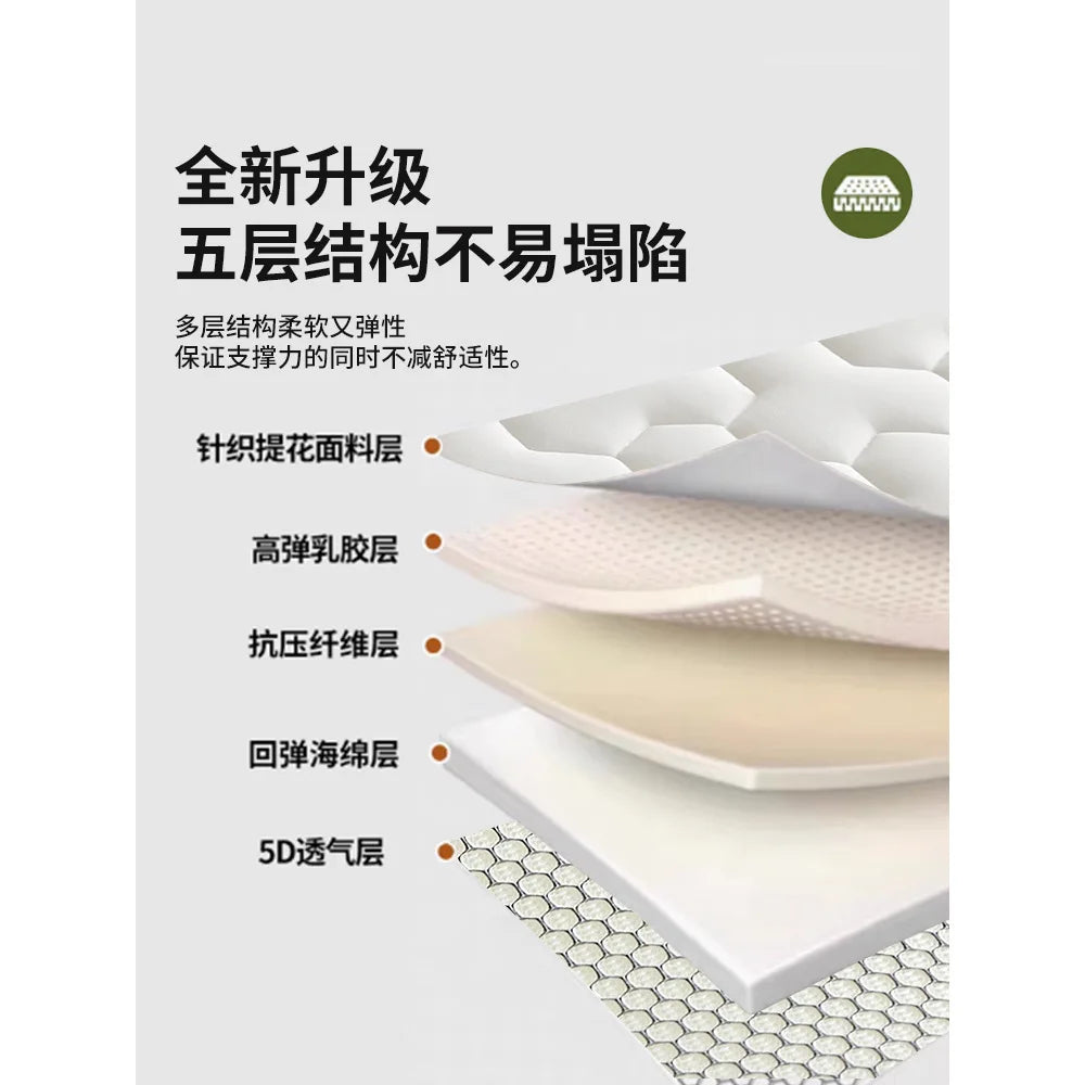 Sponge Mattress Elastic Cushion Double Foldable Memory Foam