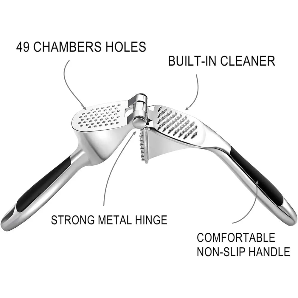 1pc Garlic Press Safe Professional Garlic Mincer Crusher