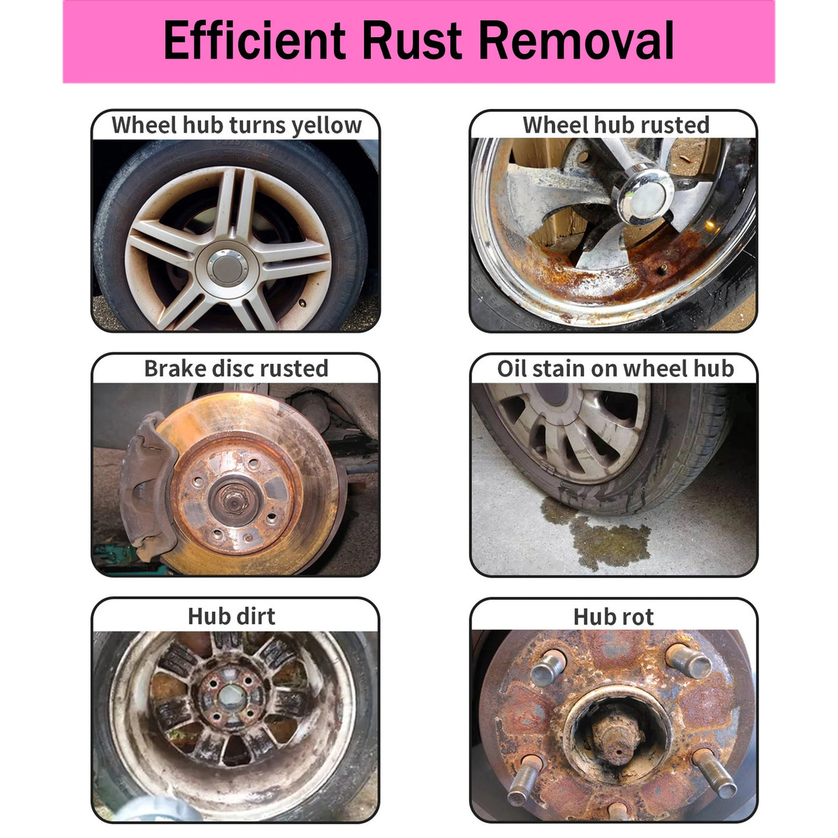 Car Rust Remover Quickly Auto Exhaust Pipe Rust