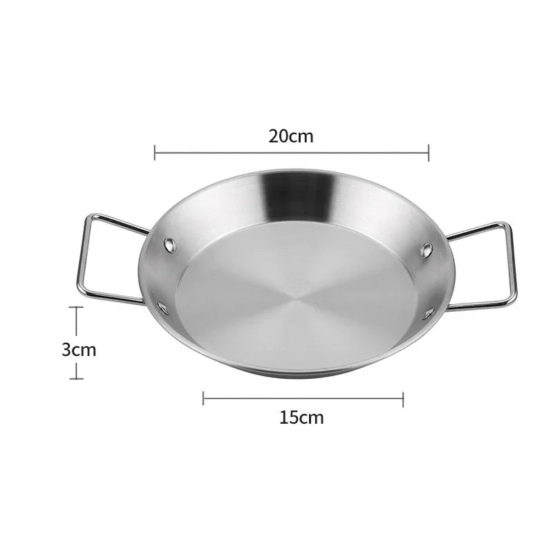 Paella Pan Smart Utensils Kitchenware Skillet Frying Stove