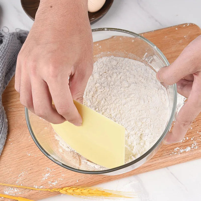 Plastic Cake Cream Spatula Dough Knife Smooth Edged