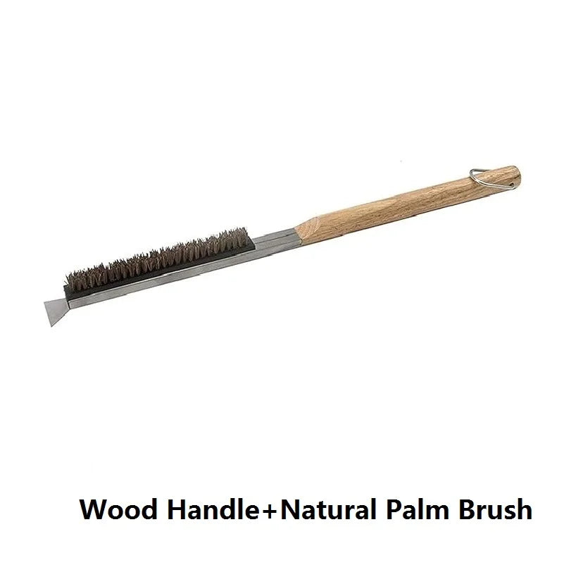 Pizza Oven & Stone Brush Scraper 21in Clean