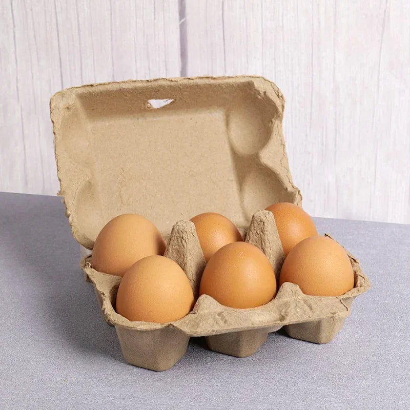 Grids Egg Packaging Box Pulp Material Egg Box