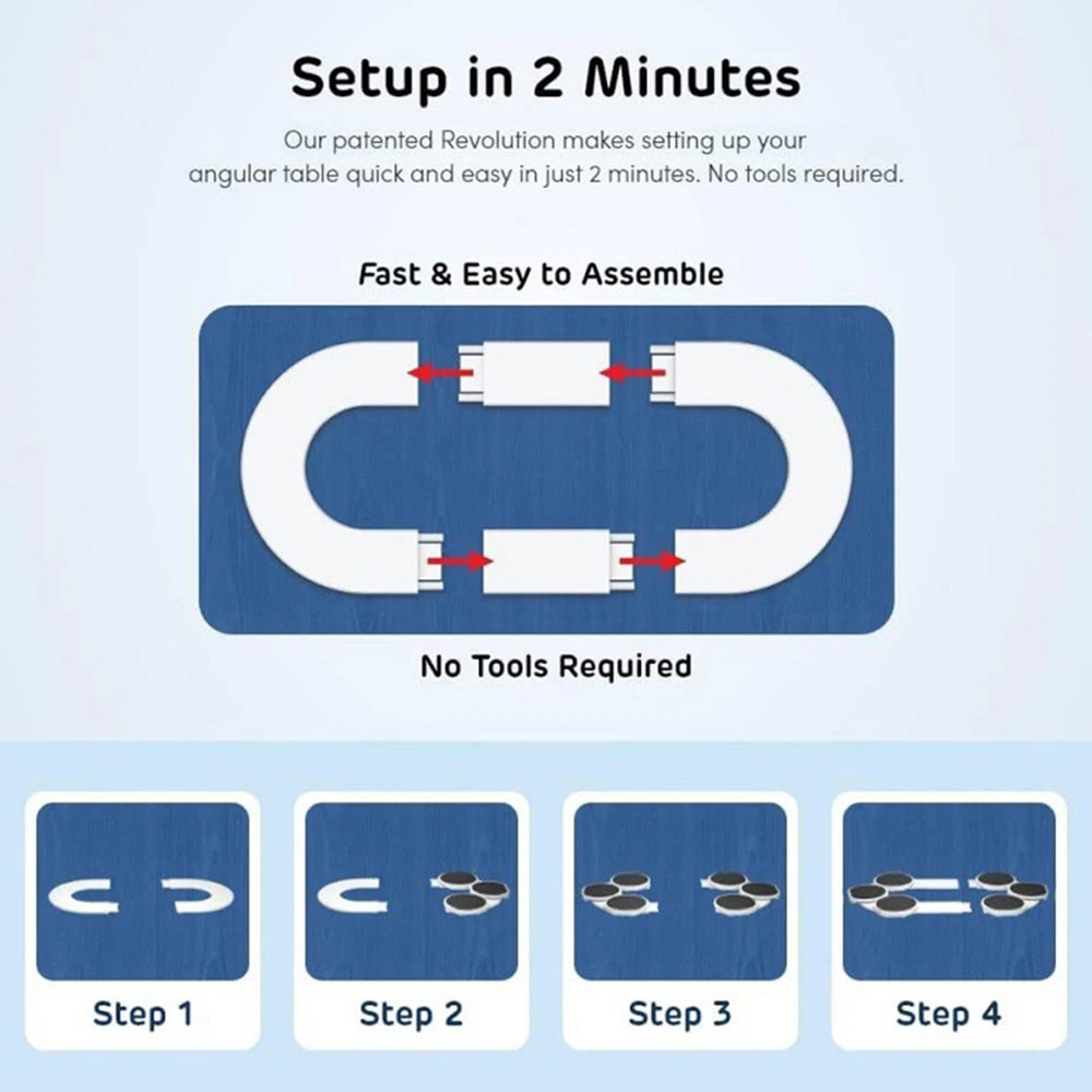 Table Turntable Dining Turntable Tray 360 Rotation Versatile
