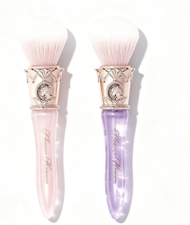 Luxury Crystal Flower Knows Blush Brush Ultra Soft