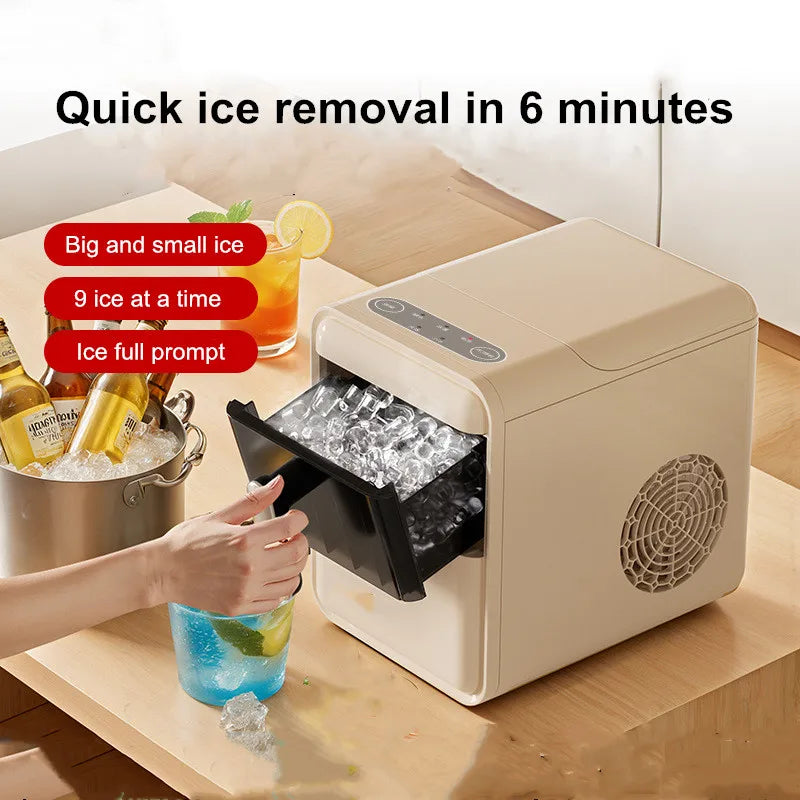 15kg/Day Ice Maker Machine - Mini Countertop Home/Dorm/Office